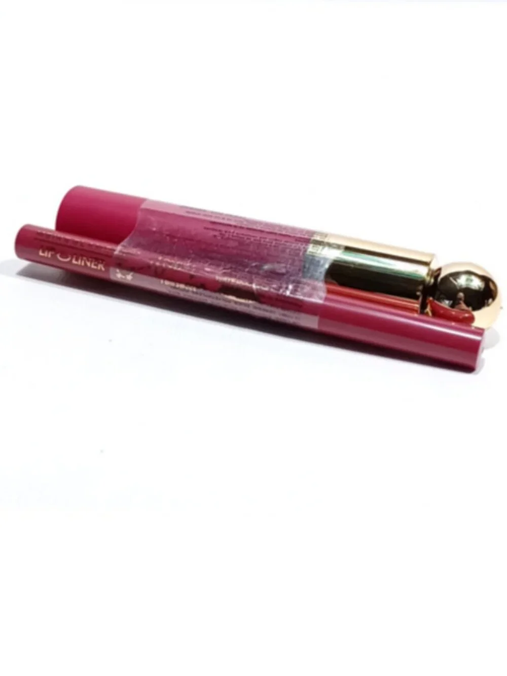Meike Glamour Waterproof Sweet Dee Kiss Lip Gloss 04 & I Am Sweet Lip Liner NEW